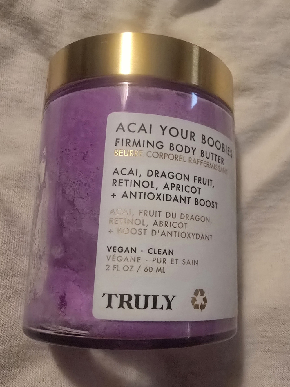 TRULY Purple Acai Firming Body Butter